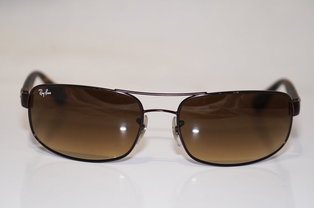 RAY-BAN Mens Designer Sunglasses Brown Rectangle RB 3445 012/85 16948