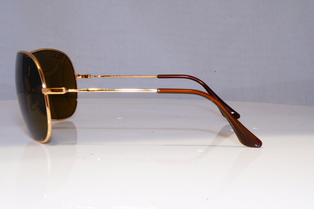 RAY-BAN Mens Womens Designer Sunglasses Gold Shield RB 3211 001/73 20995