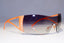 VERSACE Womens Diamante Designer Sunglasses Brown Shield 2034-B 1125/8G 19765