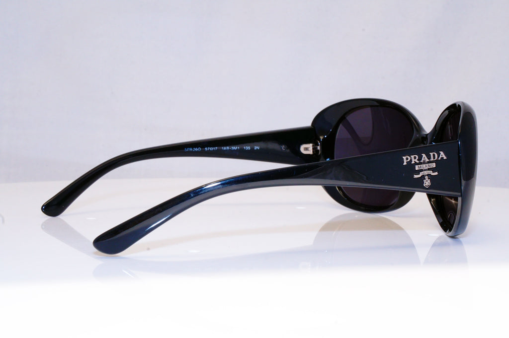 PRADA Womens Designer Sunglasses Black Oval SPR 260 1AB-3M1 17949