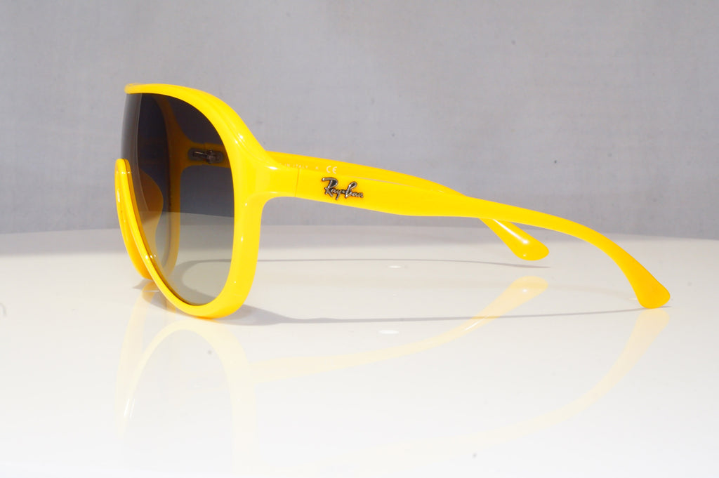 RAY-BAN Mens Designer Sunglasses Yellow Shield RB 4077 748/8G 18740