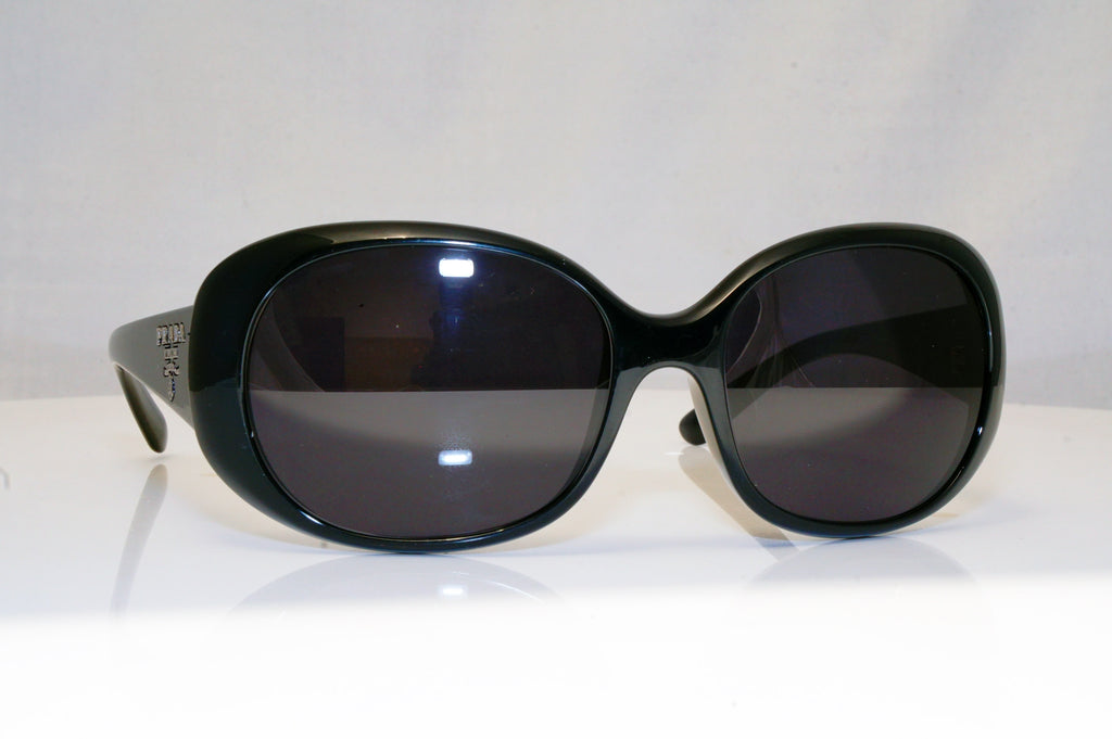 PRADA Womens Designer Sunglasses Black Oval SPR 260 1AB-3M1 17949