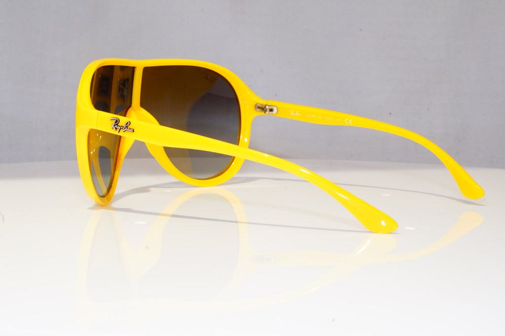 RAY-BAN Mens Designer Sunglasses Yellow Shield RB 4077 748/8G 18740