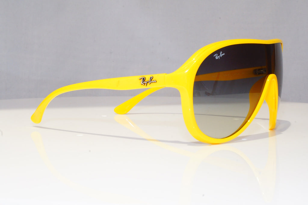 RAY-BAN Mens Designer Sunglasses Yellow Shield RB 4077 748/8G 18740