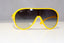 RAY-BAN Mens Designer Sunglasses Yellow Shield RB 4077 748/8G 18740