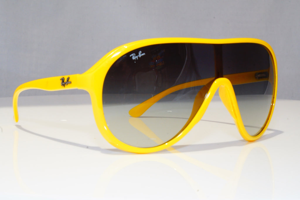 RAY-BAN Mens Designer Sunglasses Yellow Shield RB 4077 748/8G 18740