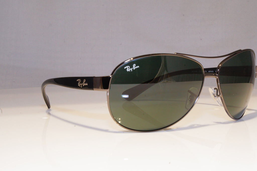 RAY-BAN Mens Designer Sunglasses Black Pilot RB 3386 004/71 19729