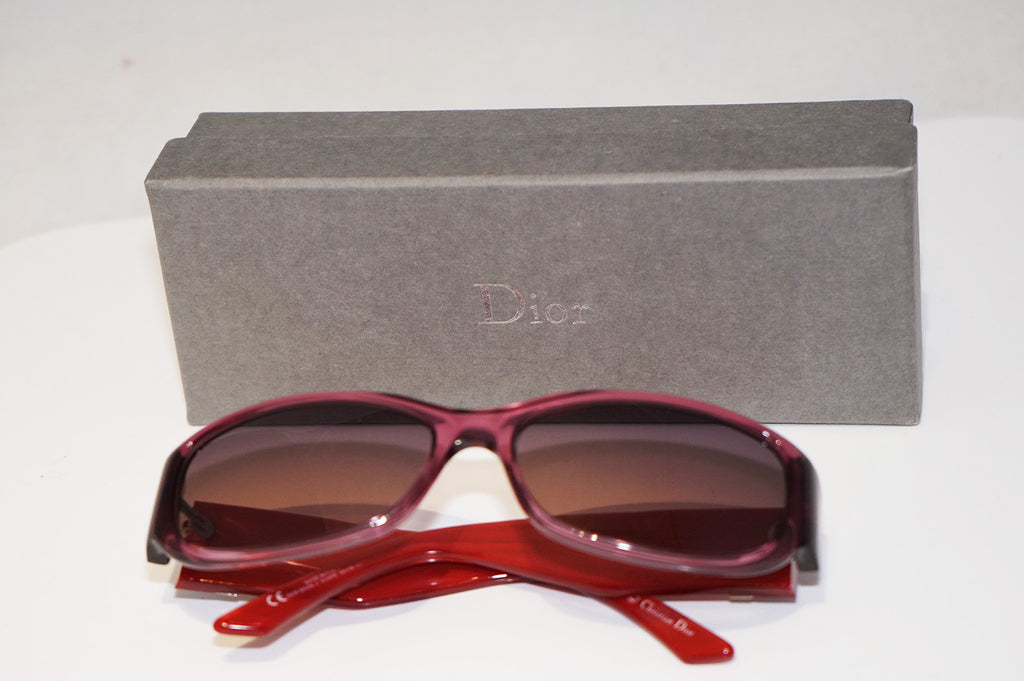 DIOR Womens Designer Sunglasses Red Rectangle MADE 2 63XPR 16767