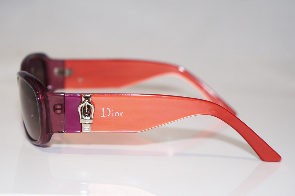 DIOR Womens Designer Sunglasses Red Rectangle MADE 2 63XPR 16767