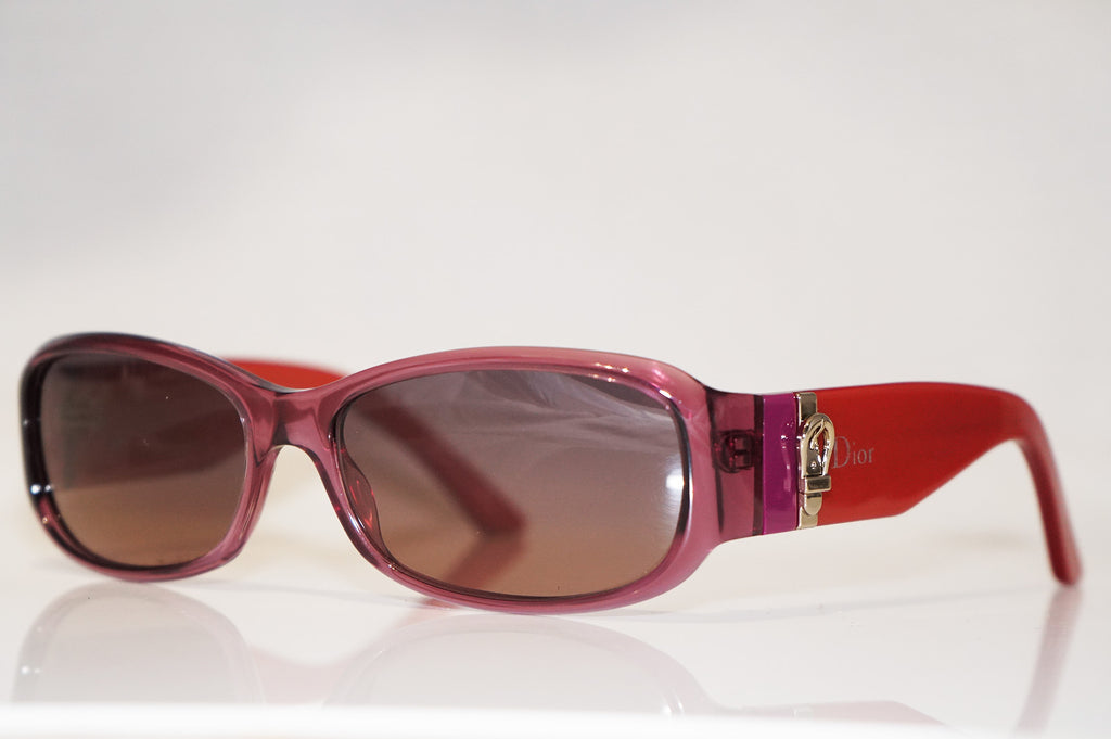 DIOR Womens Designer Sunglasses Red Rectangle MADE 2 63XPR 16767