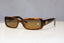 GUCCI Womens Designer Sunglasses Brown Rectangle GG 3507 ISAX7 18757