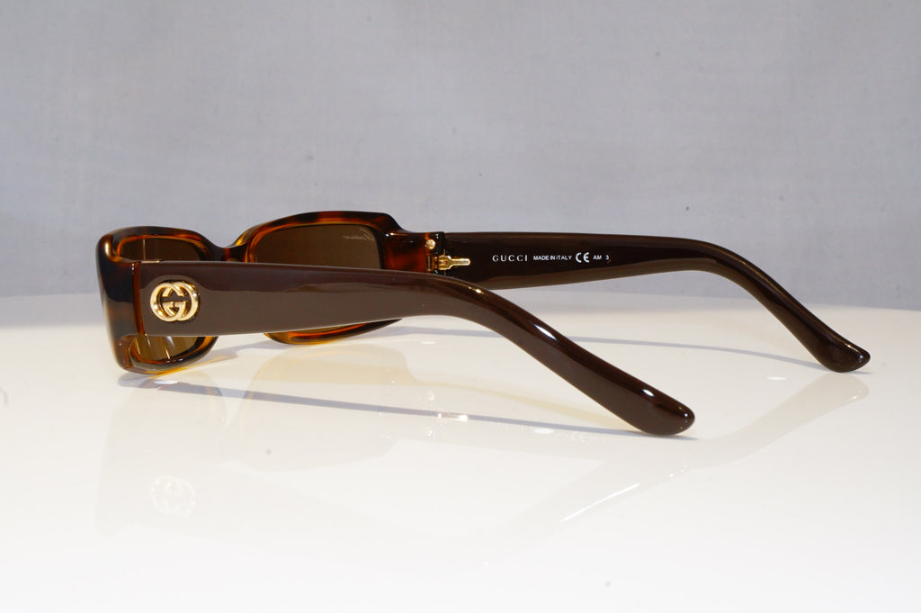 GUCCI Womens Designer Sunglasses Brown Rectangle GG 3507 ISAX7 18757