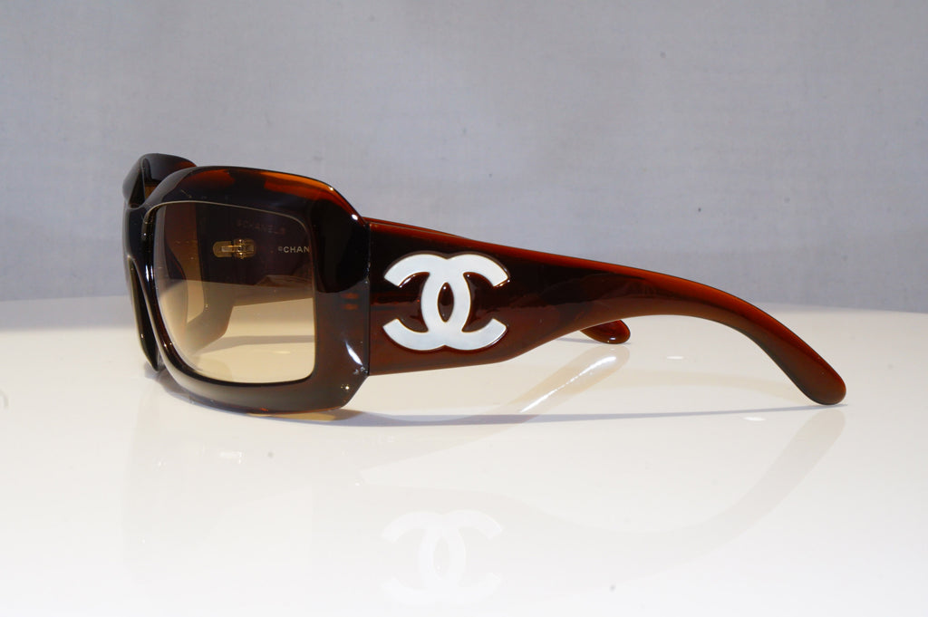 CHANEL Womens Designer Sunglasses Brown MOTHER OF PEARL 5076-H 538/13 18741