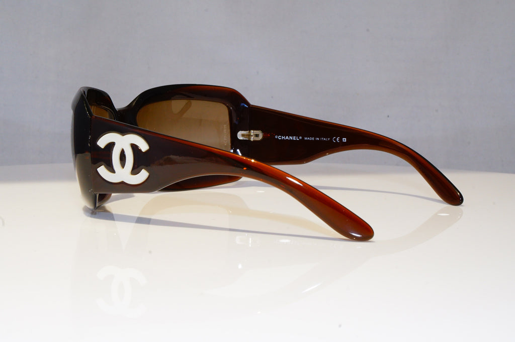 CHANEL Womens Designer Sunglasses Brown MOTHER OF PEARL 5076-H 538/13 18741