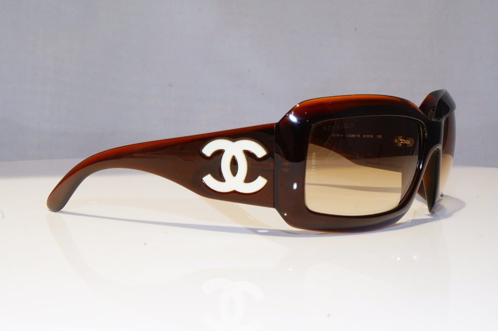 CHANEL Womens Designer Sunglasses Brown MOTHER OF PEARL 5076-H 538/13 18741