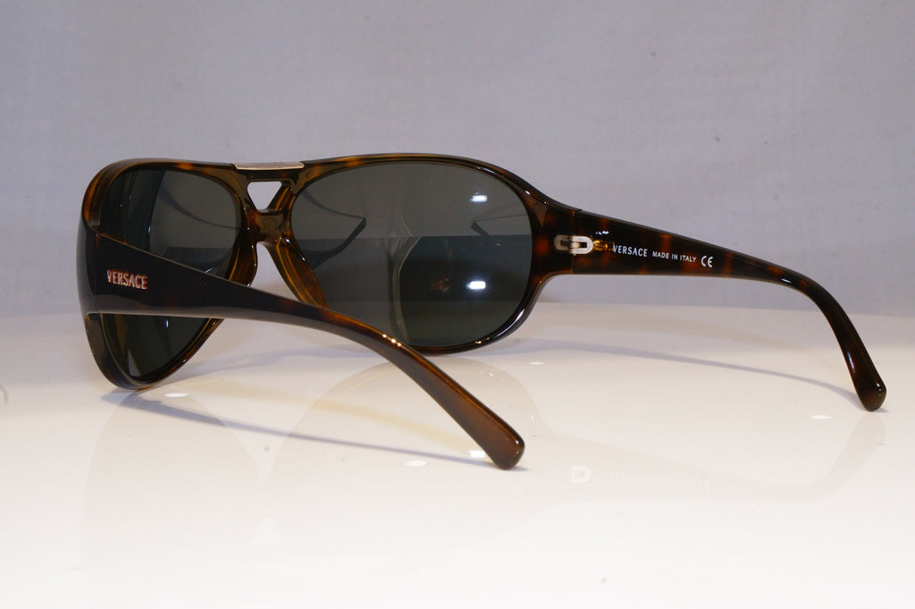 VERSACE Mens Womens Boxed Designer Sunglasses Brown Pilot 4097 108/71 19725