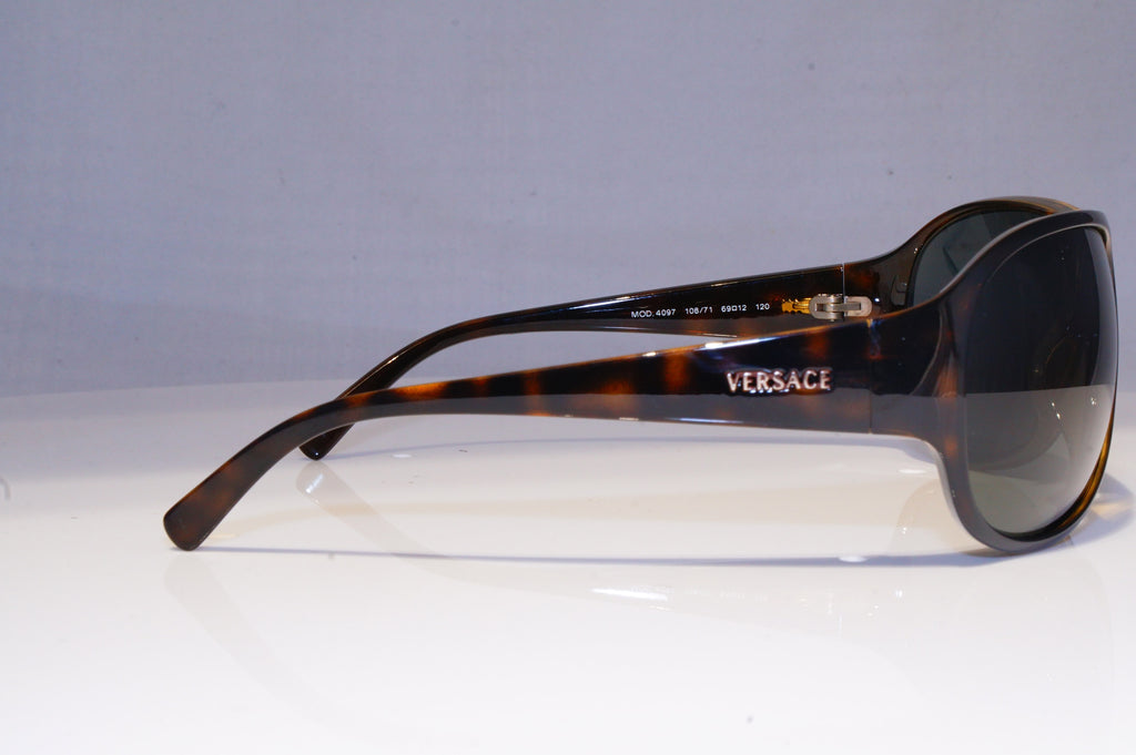 VERSACE Mens Womens Boxed Designer Sunglasses Brown Pilot 4097 108/71 19725