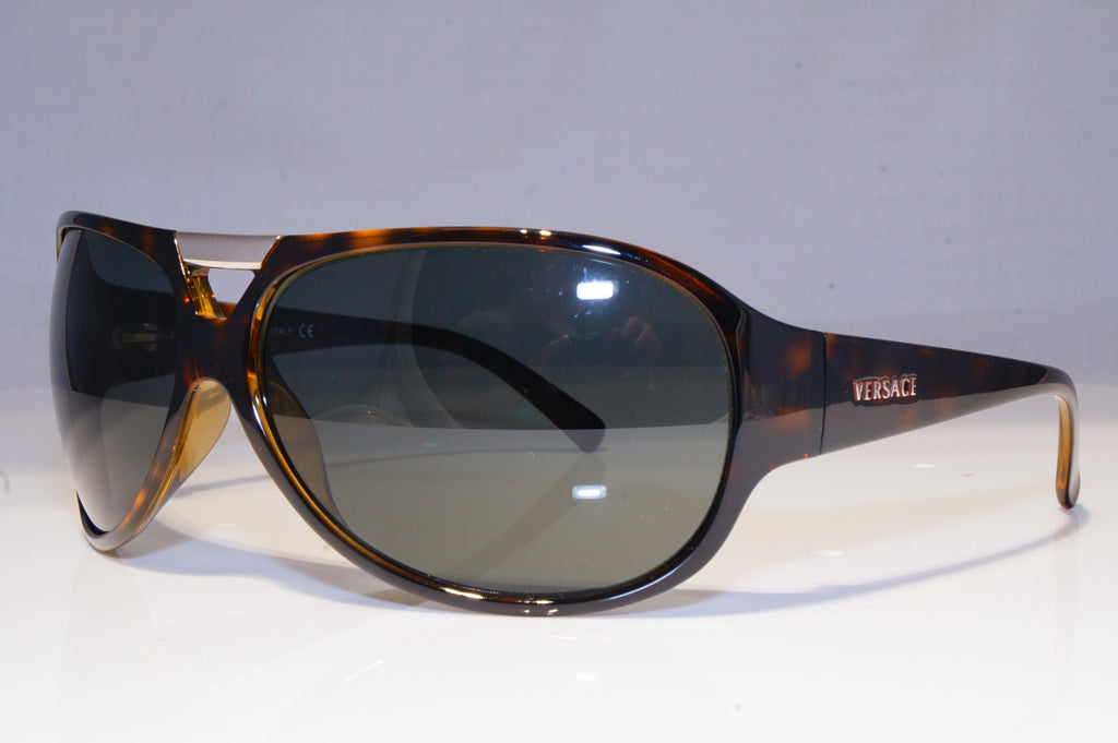 VERSACE Mens Womens Boxed Designer Sunglasses Brown Pilot 4097 108/71 19725