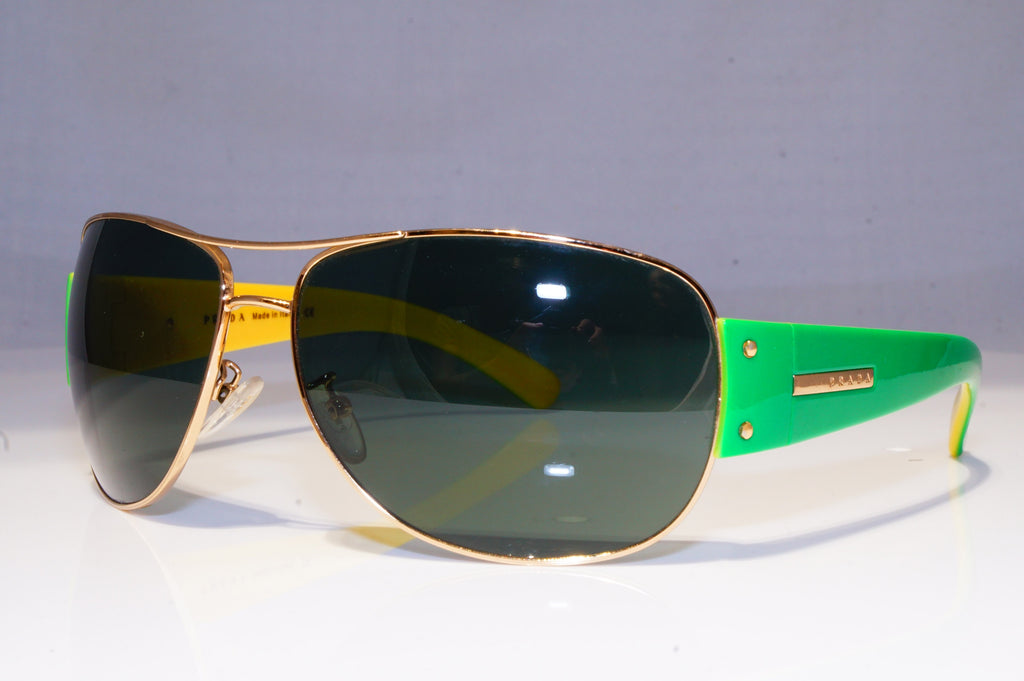 PRADA Mens Womens Boxed Designer Sunglasses Green Pilot SPR 52G 5AK-301 19740