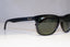 RAY-BAN Mens Designer Sunglasses Black Rectangle RB 4181 601 21124