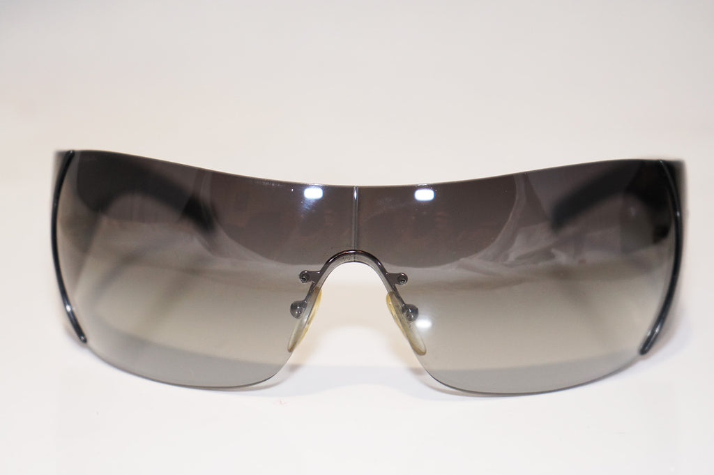 PRADA Mens Designer Sunglasses Grey Wrap SPS 02H 4AB-4M1  16914