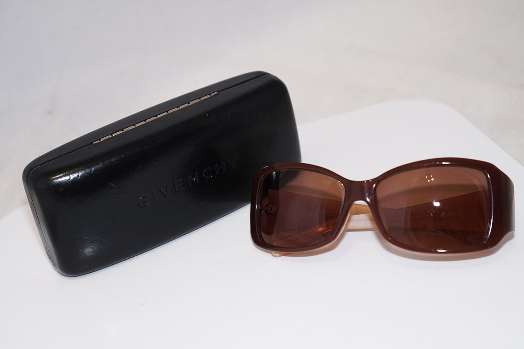 GIVENCHY Womens Designer Sunglasses Brown Square SGV 567 COL 6SH 16827