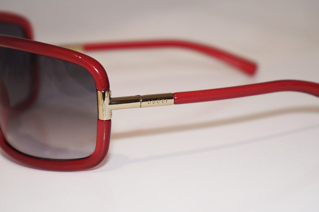 GUCCI Womens Designer Sunglasses Red Oversized GG 1536 ELNZR 16935