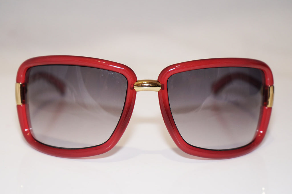 GUCCI Womens Designer Sunglasses Red Oversized GG 1536 ELNZR 16935