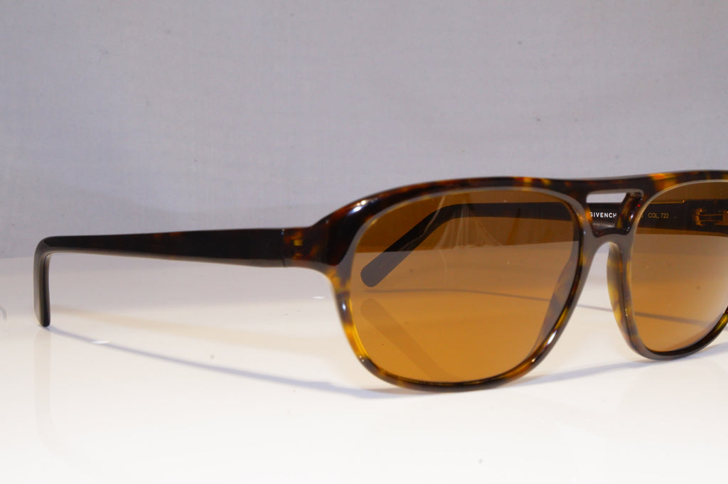 GIVENCHY Mens Womens Designer Sunglasses Brown Pilot SGV 526 722 19901