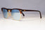 RAY-BAN Mens Mirror Sunglasses Brown Clubmaster BLUE RB 3016 1145/30 21160