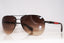 PRADA Mens Designer Sunglasses Brown Aviator SPS 56M 5AV-6S1 15127