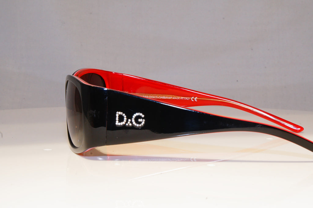 DOLCE & GABBANA Womens Diamante Designer Sunglasses Black D&G 2184 K83 19883