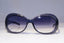 EMPORIO ARMANI Womens Diamante Designer Sunglasses Blue Oval EA 9061 P8QU2 19866