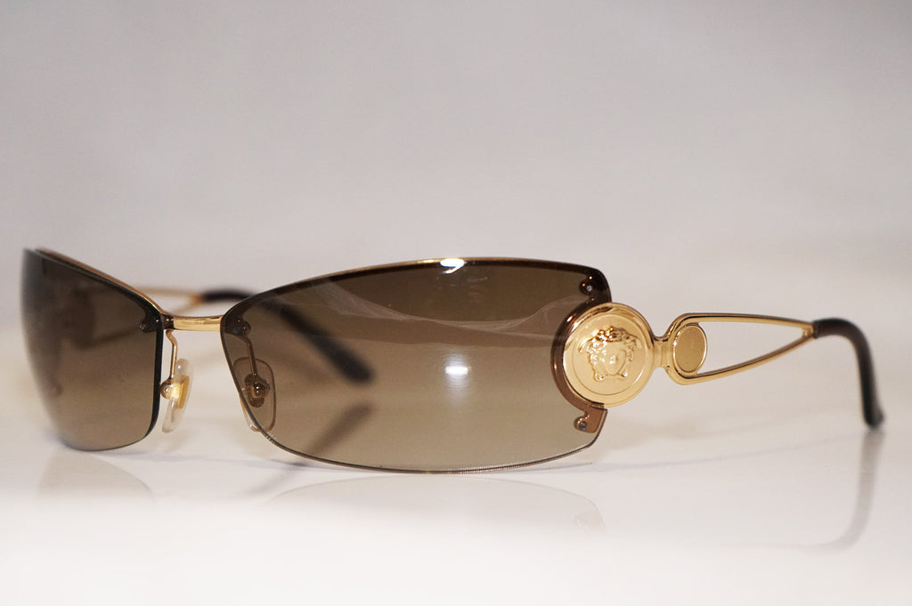 VERSACE Womens Designer Sunglasses Gold Medusa MOD 2028 1002/13 16875