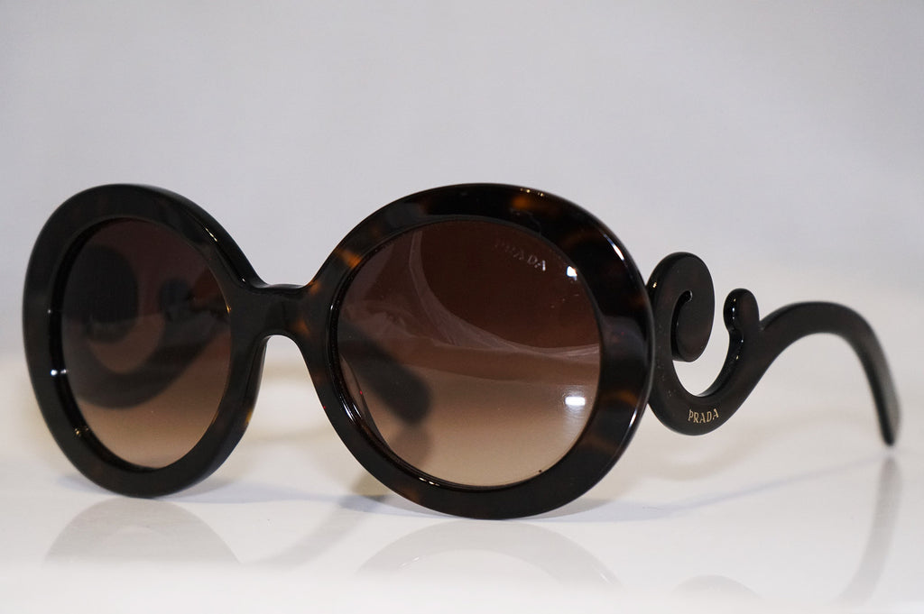 PRADA Boxed Womens Designer Sunglasses Brown Baroque Swirl SPR 27N 2AU-6S1 17017