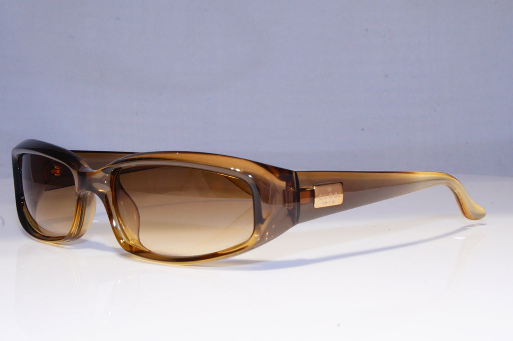 GUCCI Mens Designer Sunglasses Brown Rectangle GG 2454 T7V 19847