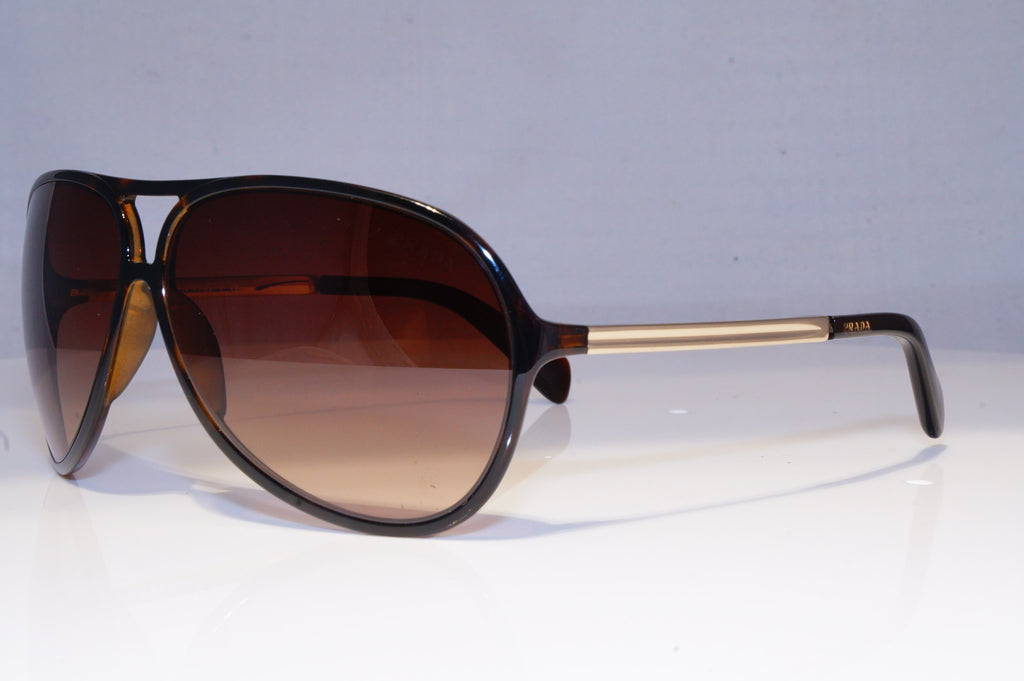 PRADA Mens Designer Sunglasses Brown Pilot SPR 06N 2AU-6S1 19841