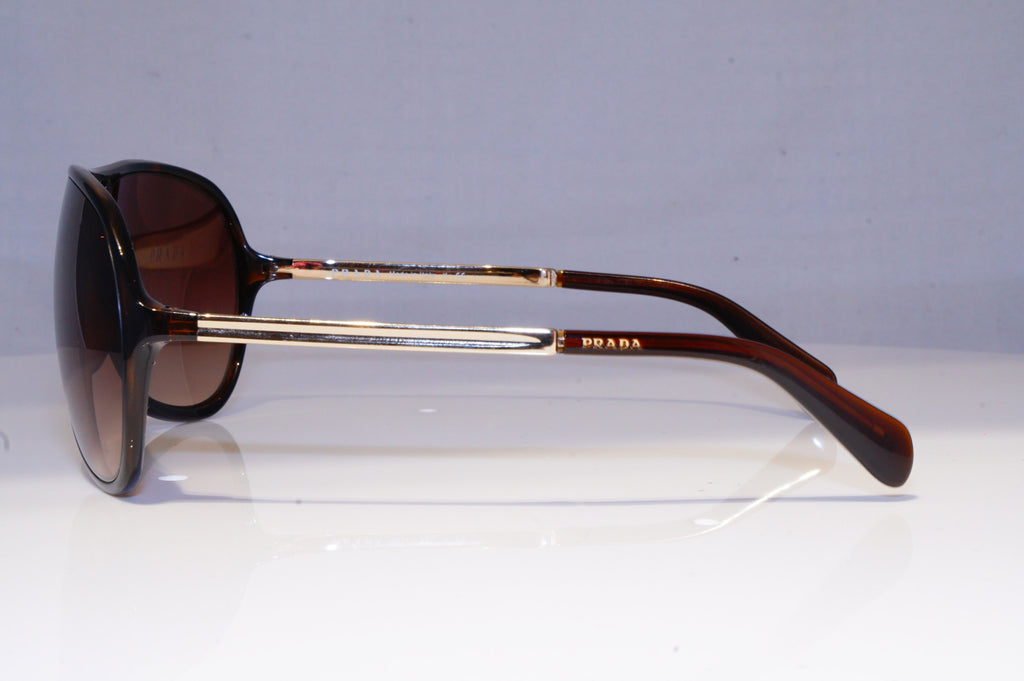 PRADA Mens Designer Sunglasses Brown Pilot SPR 06N 2AU-6S1 19841