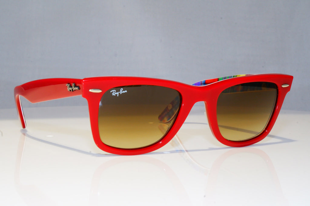 RAY-BAN Mens Designer Sunglasses Red Wayfarer RB 2140 1133/85 19187