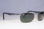 RAY-BAN Mens Vintage 1990 Designer Sunglasses Silver Rectangle RB 3534 004 19852