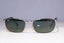 RAY-BAN Mens Vintage 1990 Designer Sunglasses Silver Rectangle RB 3534 004 19852