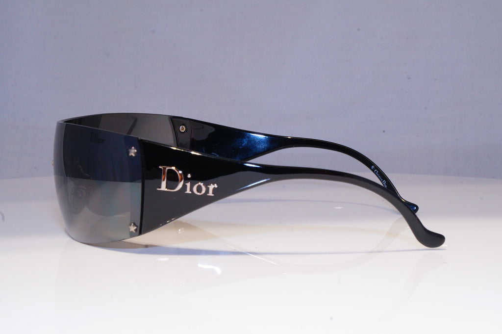 CHRISTIAN DIOR Womens Designer Sunglasses Black Shield DIOR SKI 6 9A8 19869