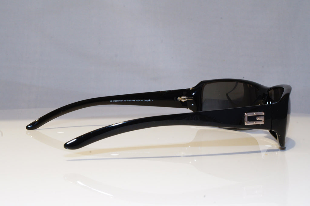 GUCCI Mens Vintage 1990 Designer Sunglasses Black Rectangle GG 2515 584 19066