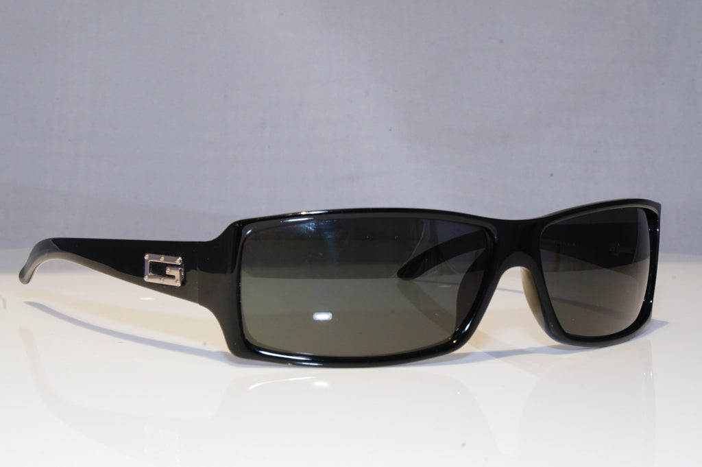 GUCCI Mens Vintage 1990 Designer Sunglasses Black Rectangle GG 2515 584 19066