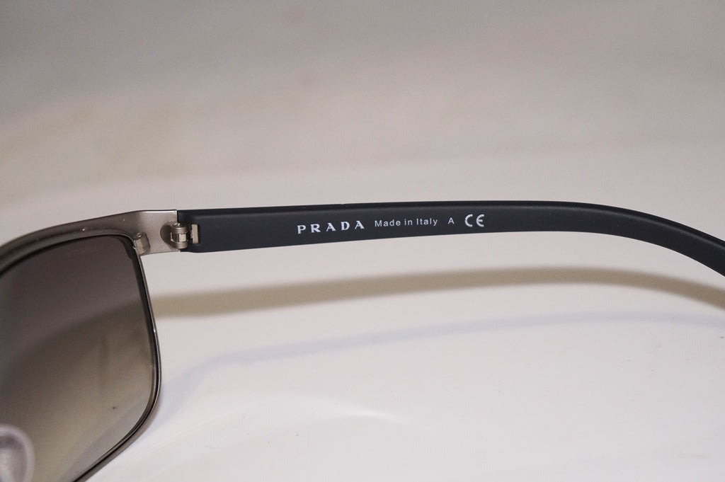 PRADA Immaculate Mens Designer Sunglasses Grey Wrap SPS 54Q DG1-0A7 16879