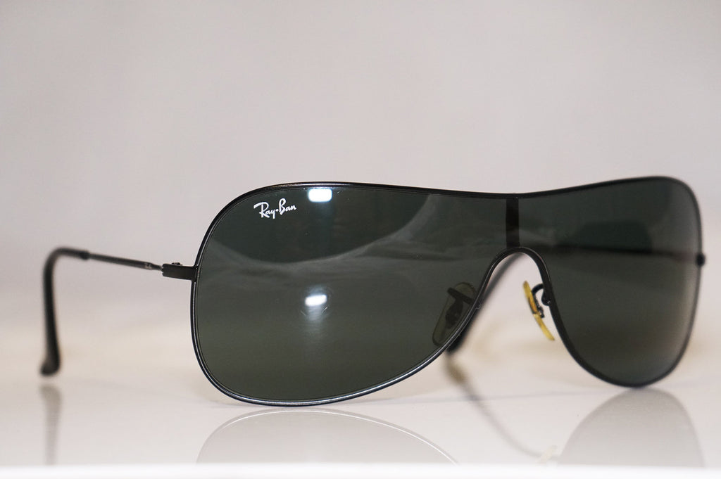 RAY-BAN Mens Designer Sunglasses Black Shield RB 3211 006/71 16655