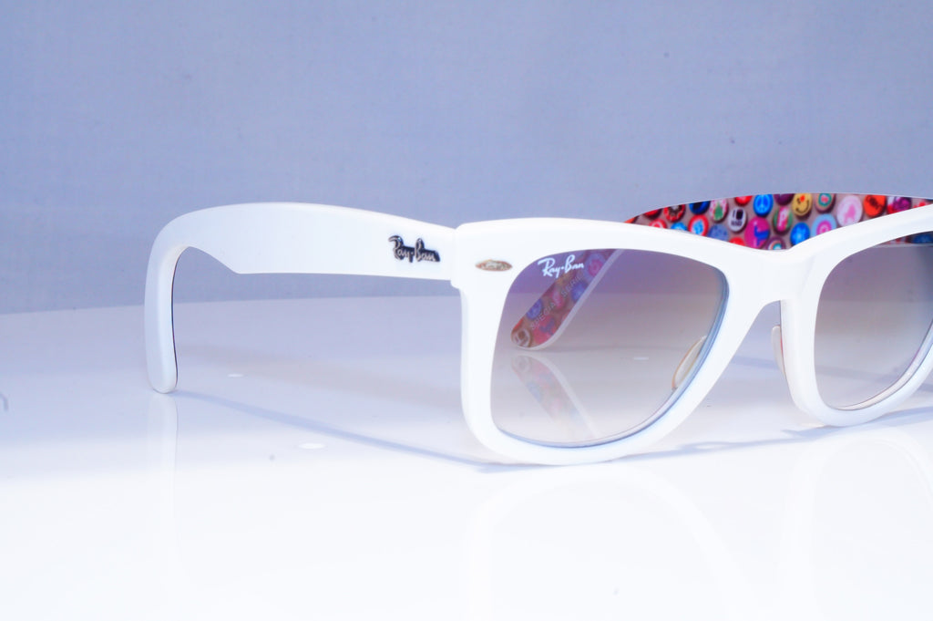 RAY-BAN Mens Womens Designer Sunglasses White Wayfarer PRINTS RB 2140 20220