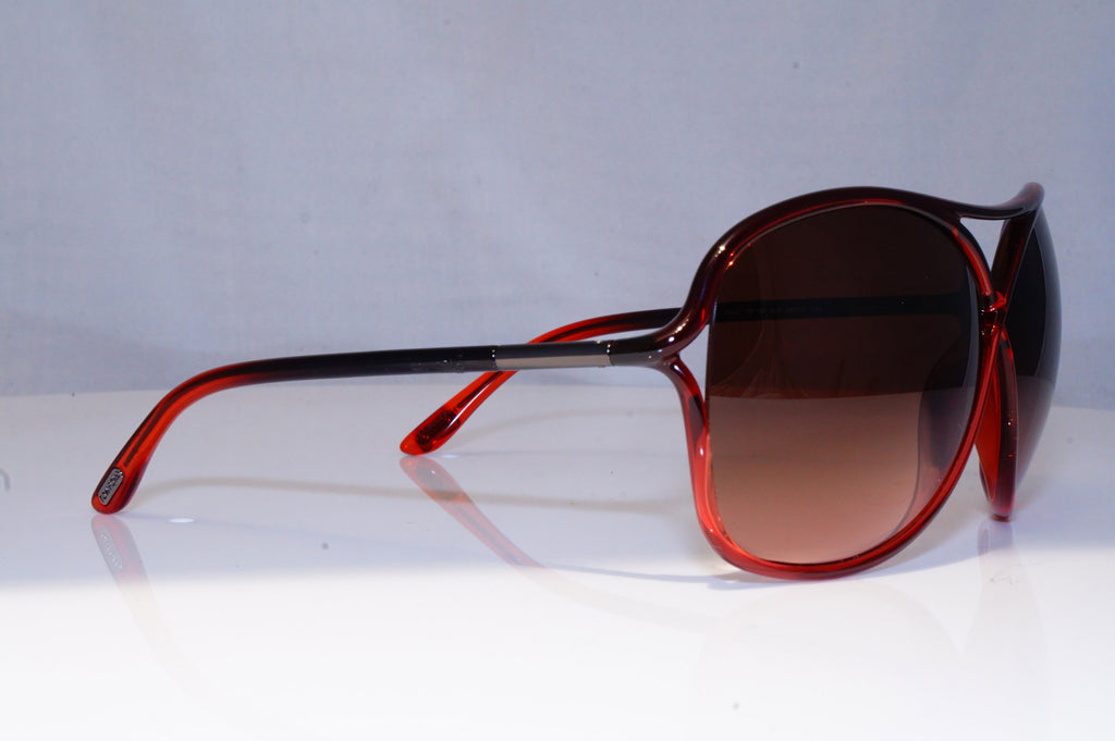 TOM FORD Womens Designer Sunglasses Burgundy Butterfly Vicky TF184 50F 19078