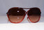 TOM FORD Womens Designer Sunglasses Burgundy Butterfly Vicky TF184 50F 19078