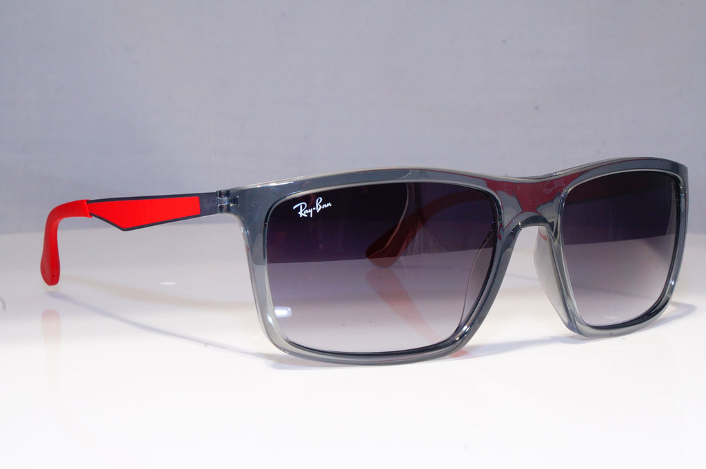 RAY-BAN Mens Designer Sunglasses Red Rectangle FERRARI RB 4228 F610/8G 20217